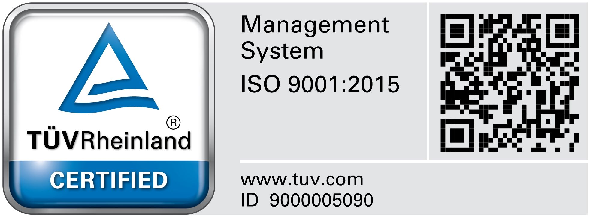 TUV Certificate